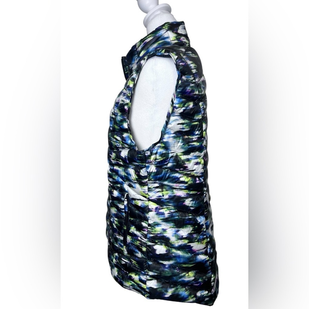 TANGERINE NWT Womens 2XL Vibrant Multicolor Quilted Puffer Vest Lightweight Zip - Picture 4 of 11